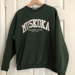 Vintage Muskoka Crewneck Sweater